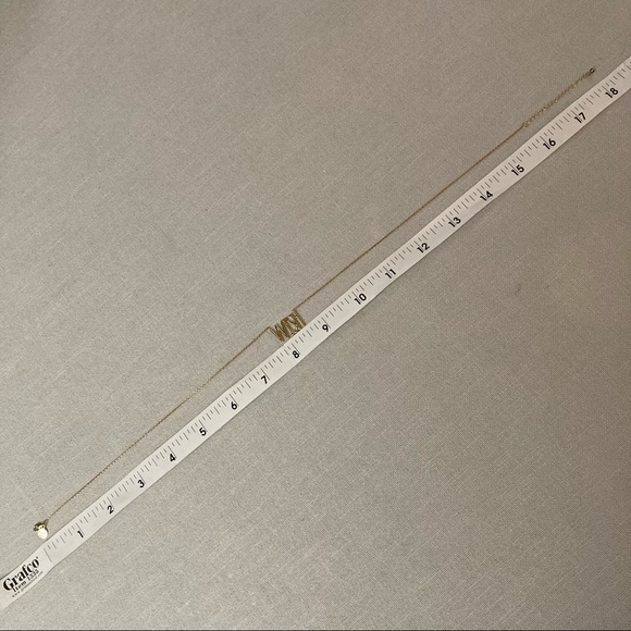 Rae Dunn WISH Classic Pendant Necklace Yellow Gold 925 Silver Gift Box - Picture 8 of 9